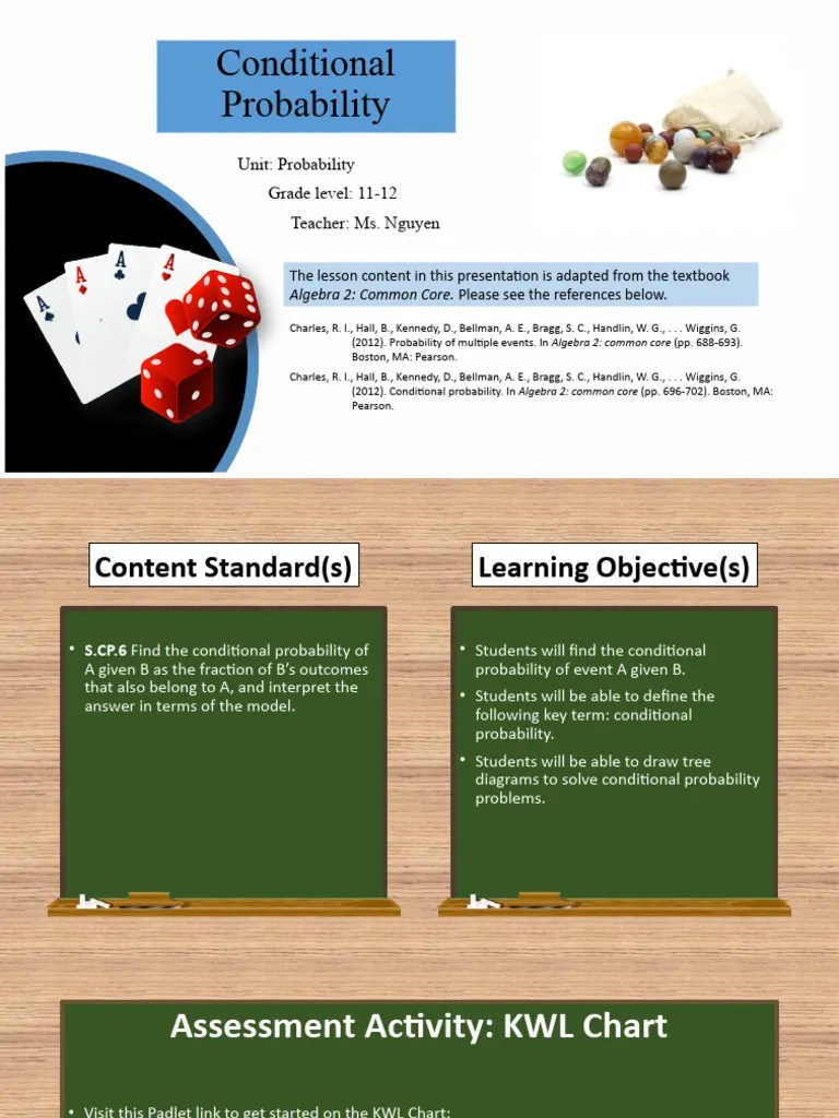 Lecture Conditionalprobability | PDF | Recycling | Waste