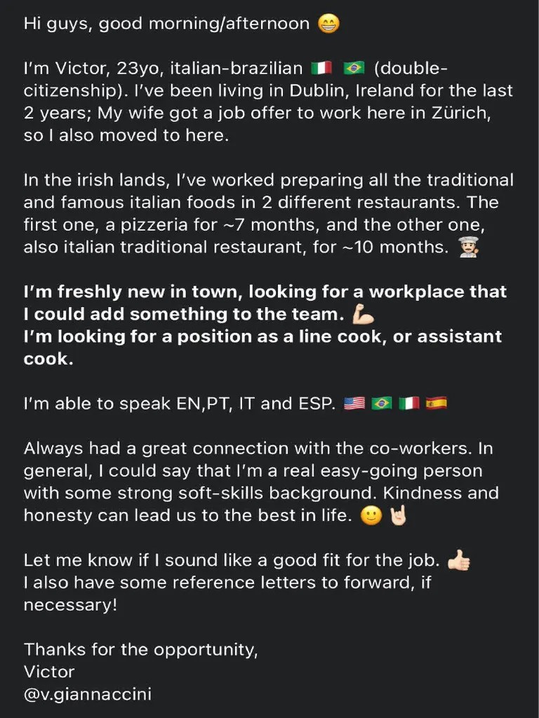 Cover Letter | PDF