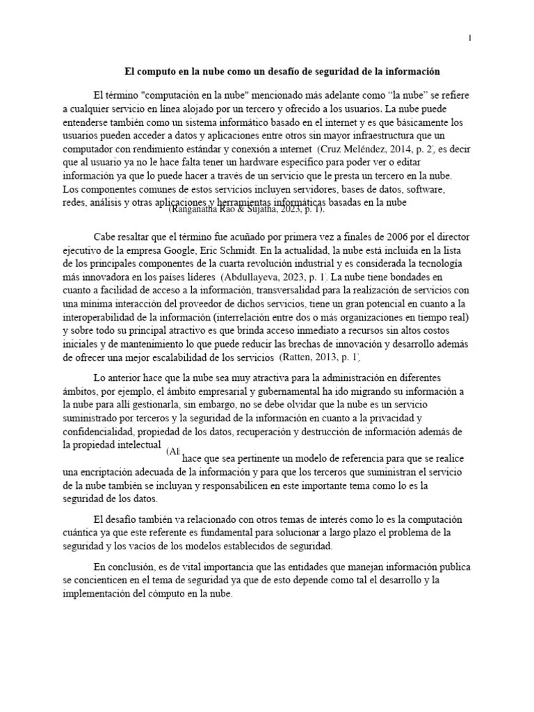 Computo En La Nube | PDF | Computación En La Nube | Tecnologías De La ...