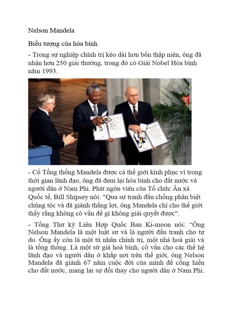 Nelson Mandela | PDF