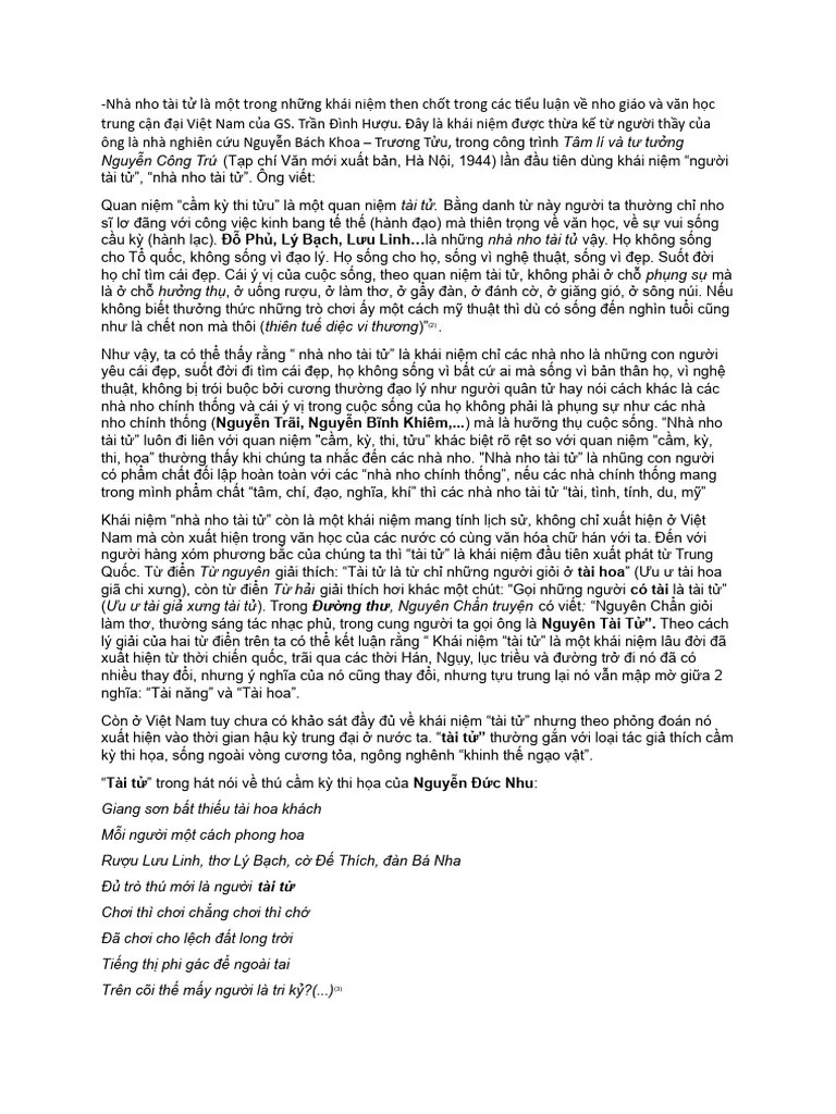 Nhà Nho Tài T Pdf