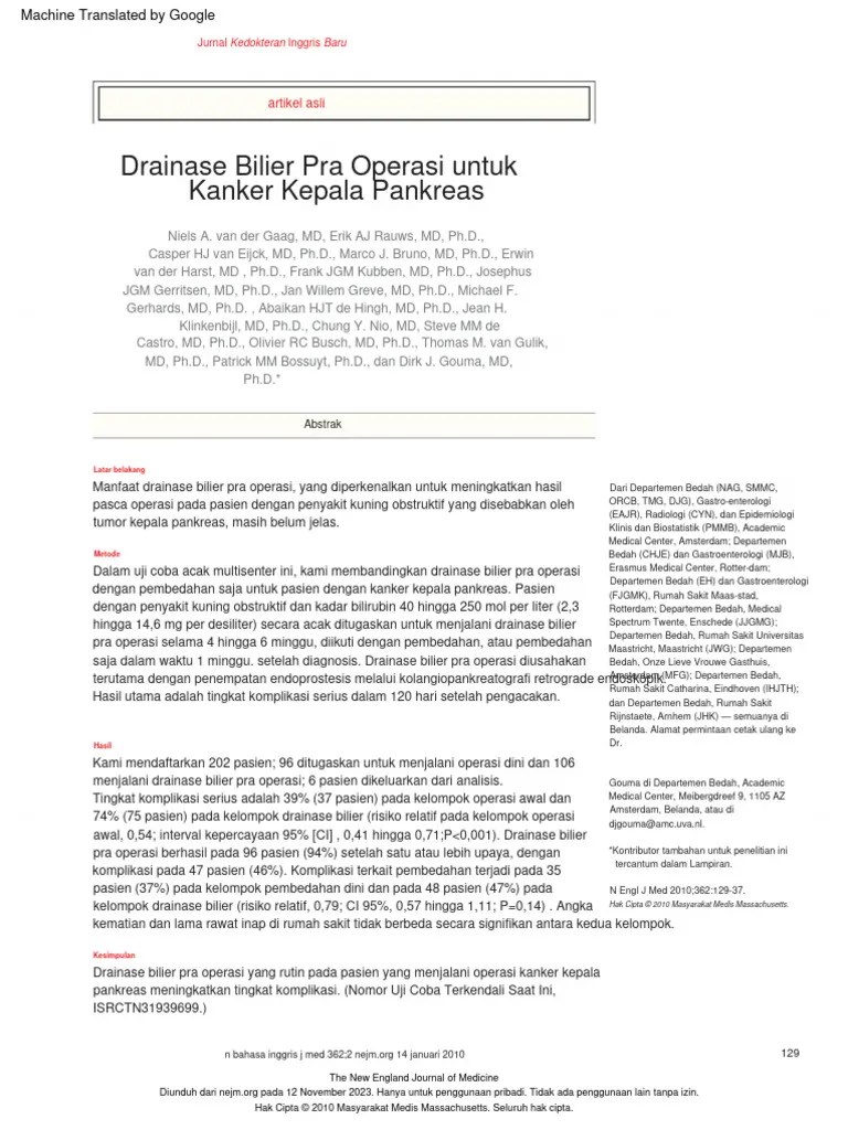 Tumor Pancreas | PDF