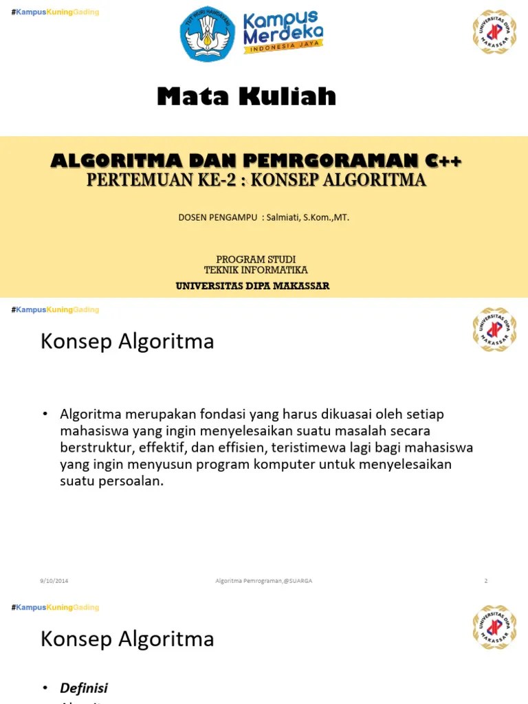 Algoritma Dan Pemrograman C++ Part 2 | PDF