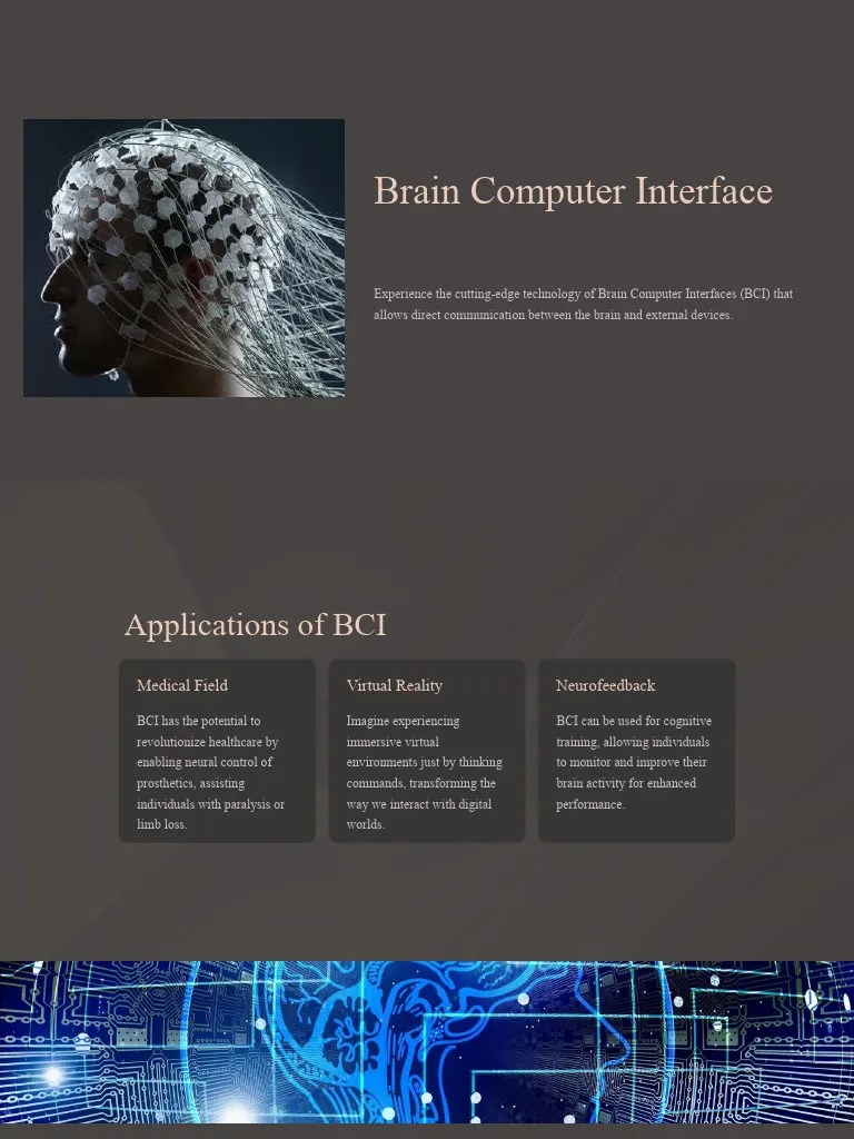 Brain Computer Interface | PDF | Neuroscience | Cognitive Science
