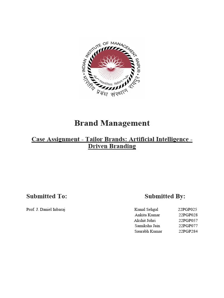 Tailor Brands | PDF | Brand | Subscription Business Model