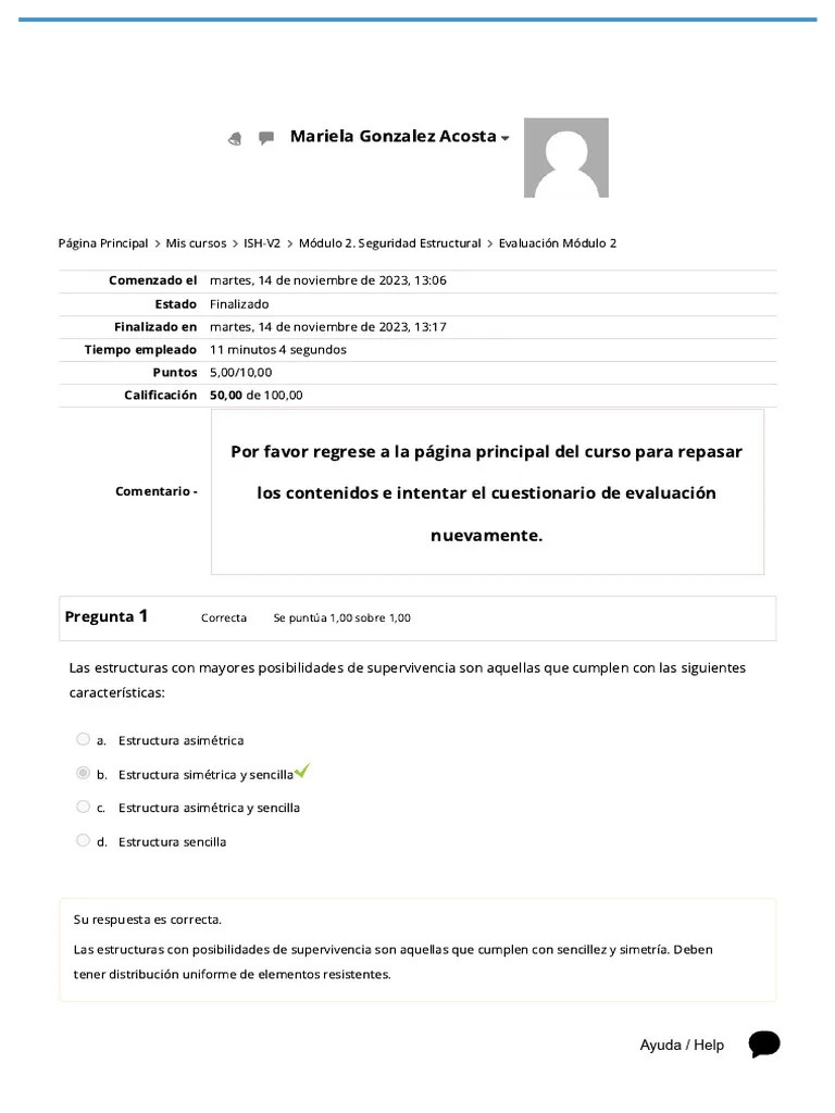Evaluación Módulo 2 - Revisión Del Intento | PDF