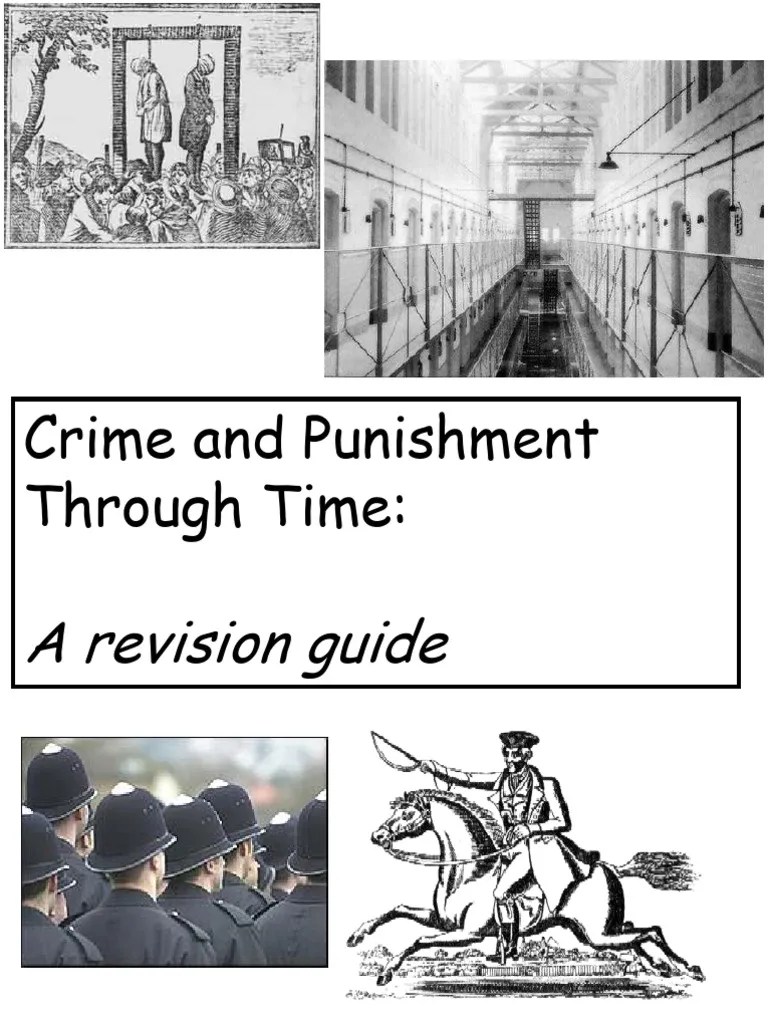 Crime And Punishment REVISION GUIDE-Year-9-V2 | PDF | Crimes | Crime ...