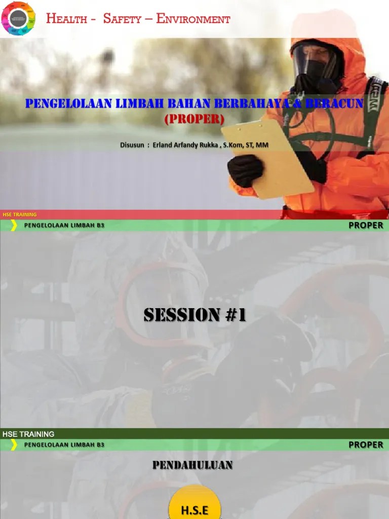 Pengelolaan Limbah B3 (Bahan Berbahaya Dan Beracun) | PDF