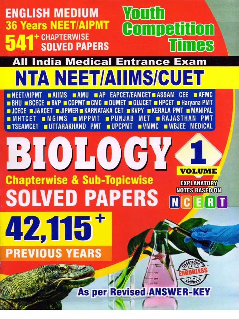 Yct Neet Biology Vol-1 | PDF | Cell (Biology) | Reproduction