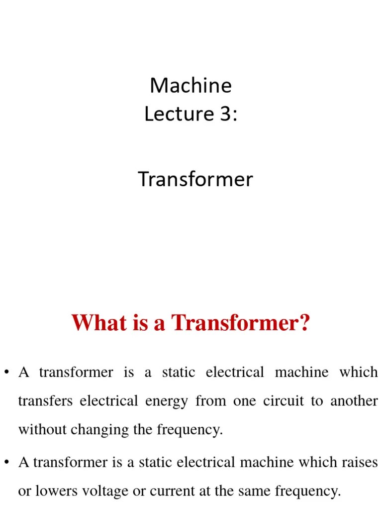 Transformer1 1 | PDF | Transformer | Electromagnetic Induction