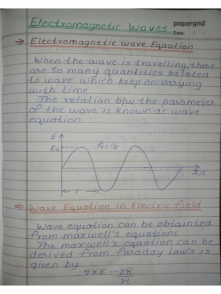 Electromagnetic Waves | PDF