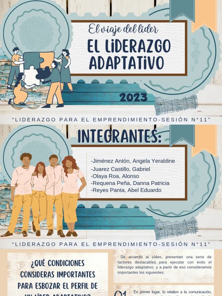Sesión 11 Liderazgo Grupo 02 | PDF | Liderazgo | Aprendizaje