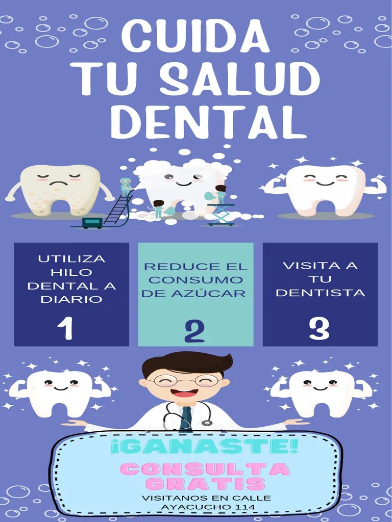 Infografía Salud Dental Odontología Moderno Azul Morado_20231109_115211 ...