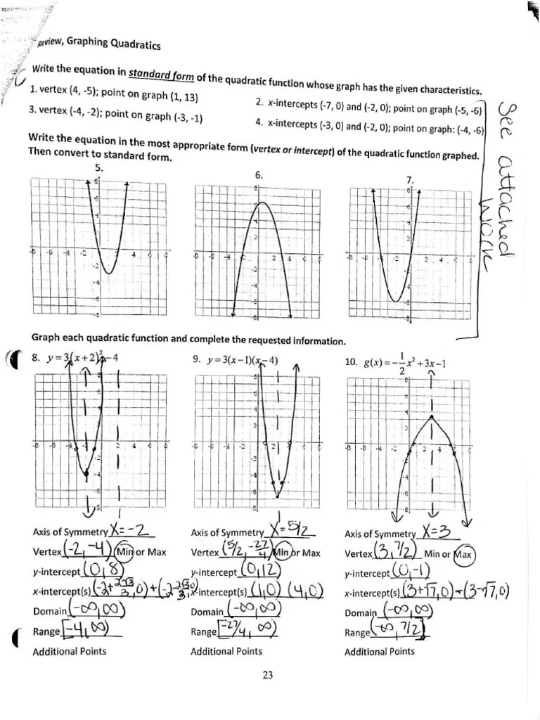 Unit 4 Review Key | PDF