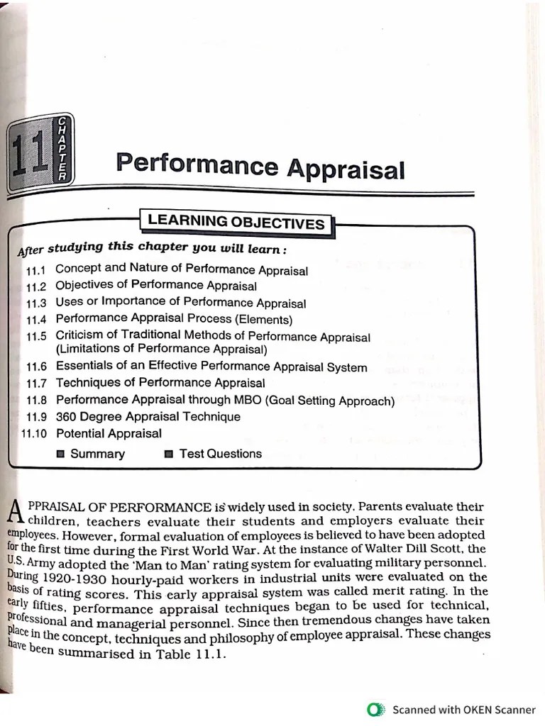 Unit 5-Performance Appraisal | PDF