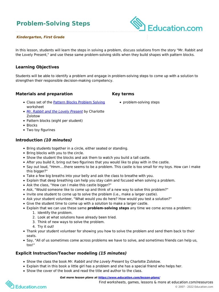 Usr Local SRC Education - Com Files Static Lesson-Plans Problem-Solving ...