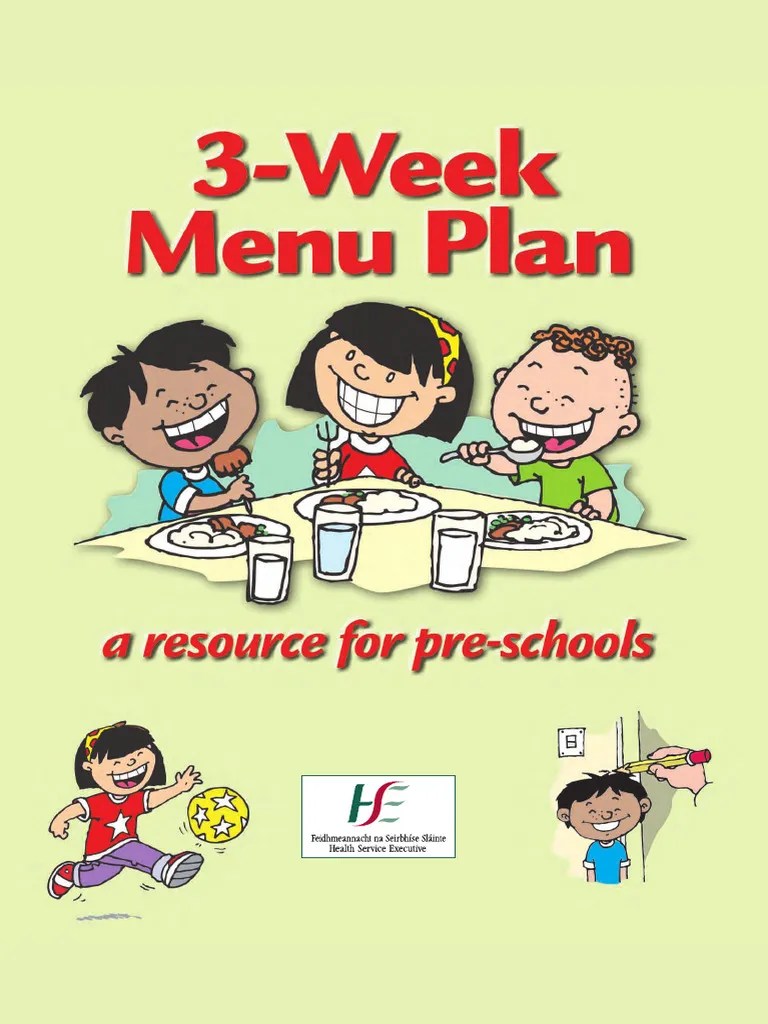 3 Week Menu Plan | PDF | Cooking Oil | Fat