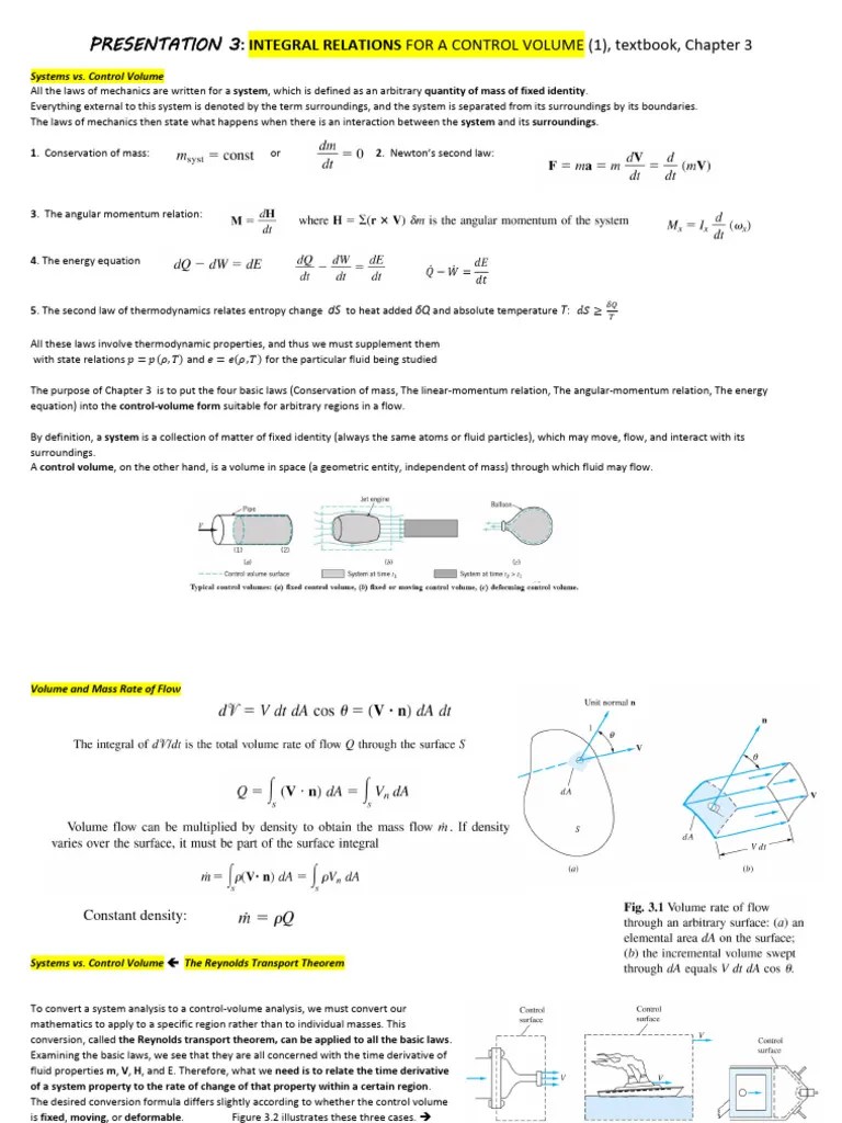 Presentation 3 | PDF | Continuum Mechanics | Fluid Dynamics