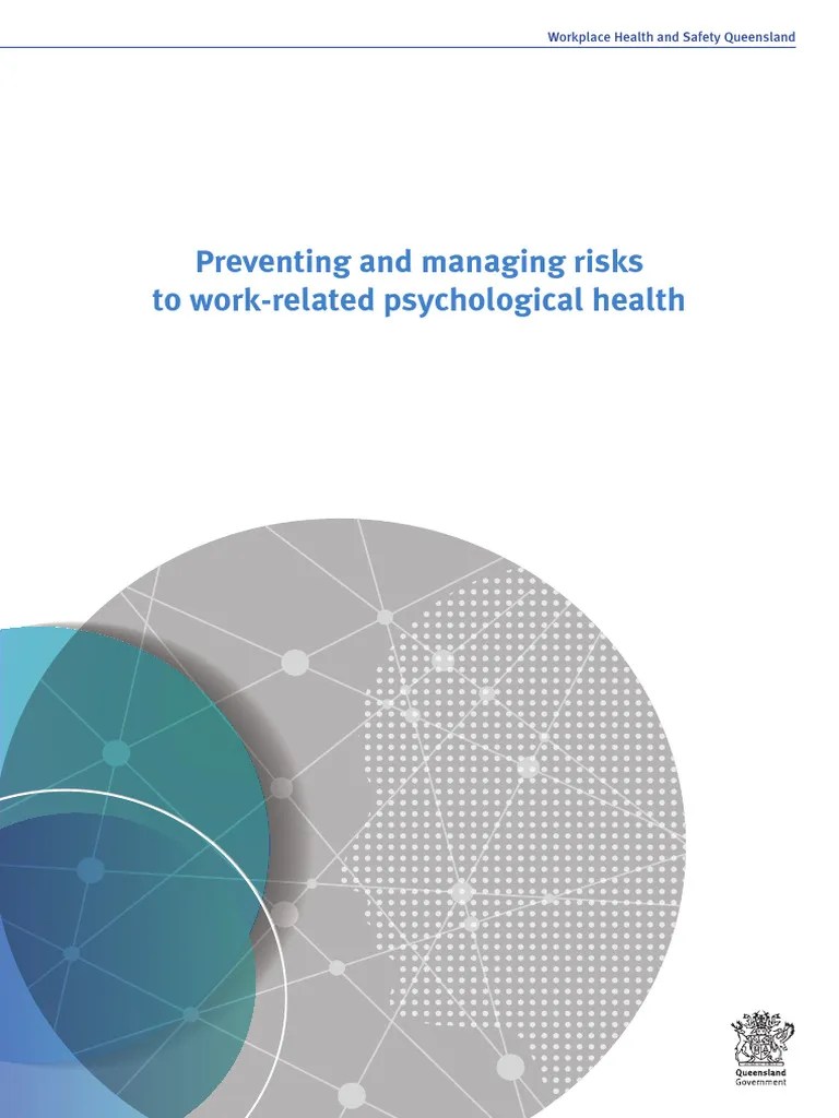 Managing Work Related Stress22 | PDF | Occupational Stress | Occupational Safety And Health