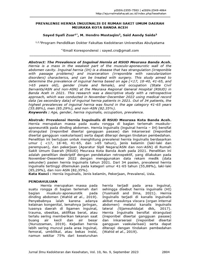 INGUINAL HERNIA | PDF