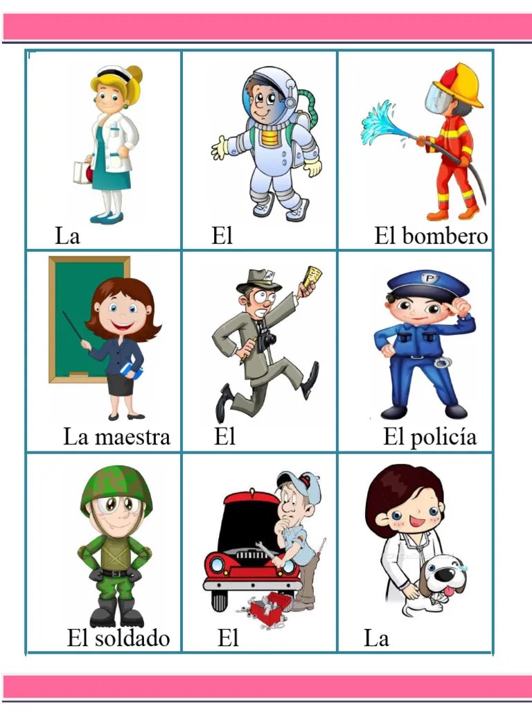 Loteria De Oficios Y Profesiones | PDF