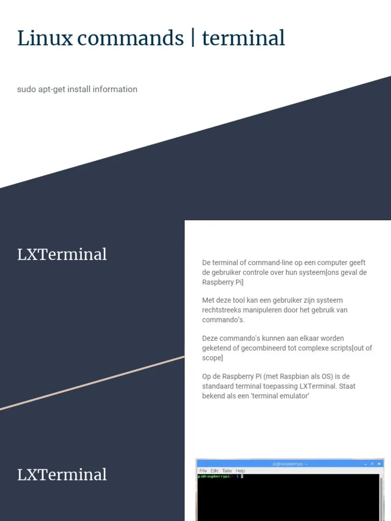 Linux Commands - Terminal | PDF