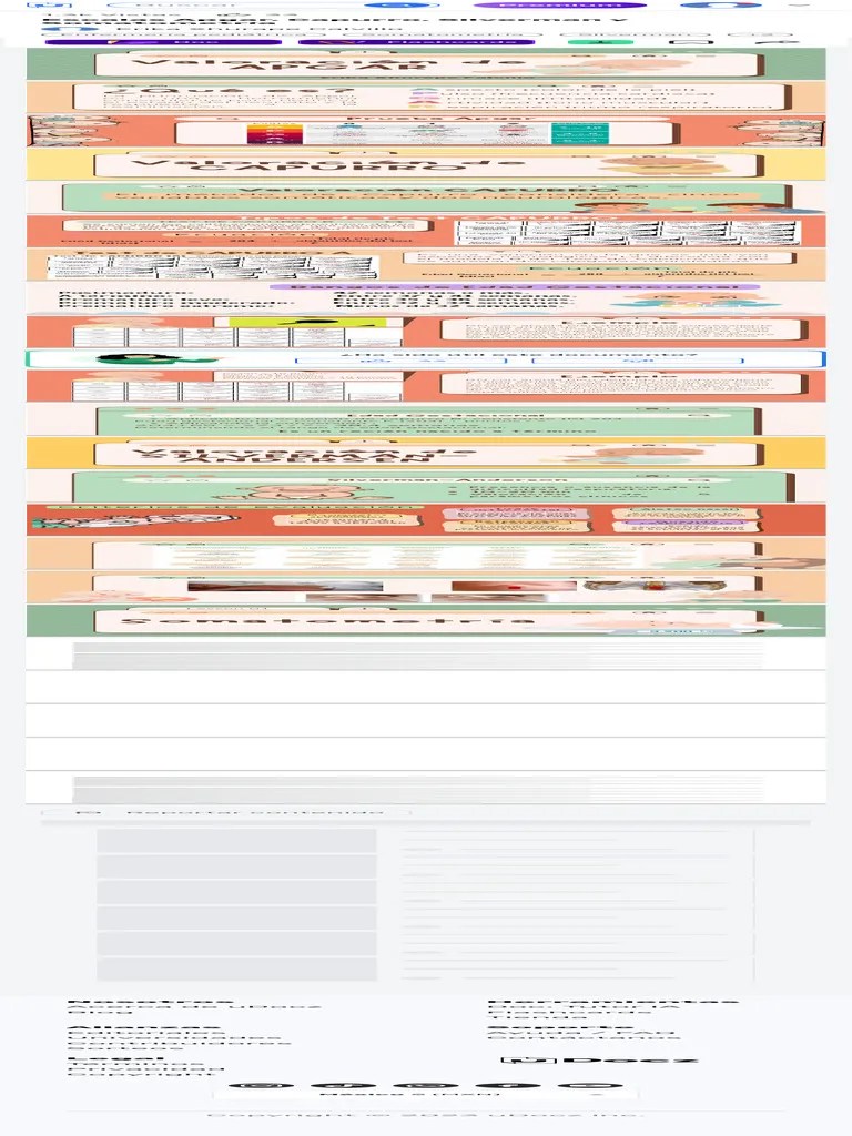 Escalas Apgar, Capurro, Silverman Y Somatometría UDocz 2 | PDF | Especialidades Medicas ...