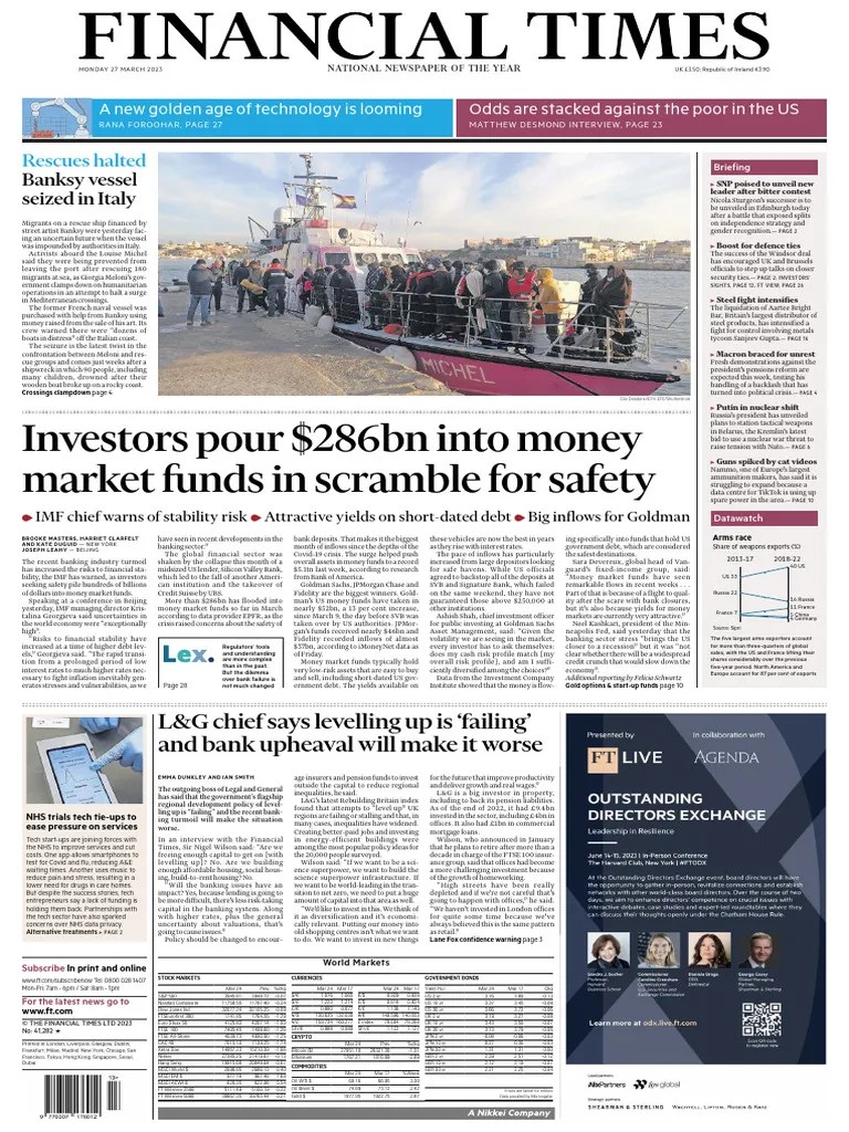 Ft Uk Pdf Money Market Fund National Health Service