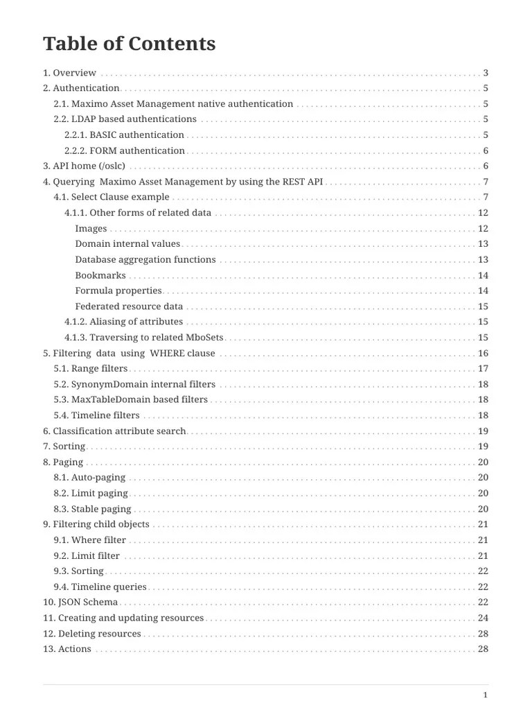 Maximo REST API Guide | PDF | Uniform Resource Identifier | Http Cookie