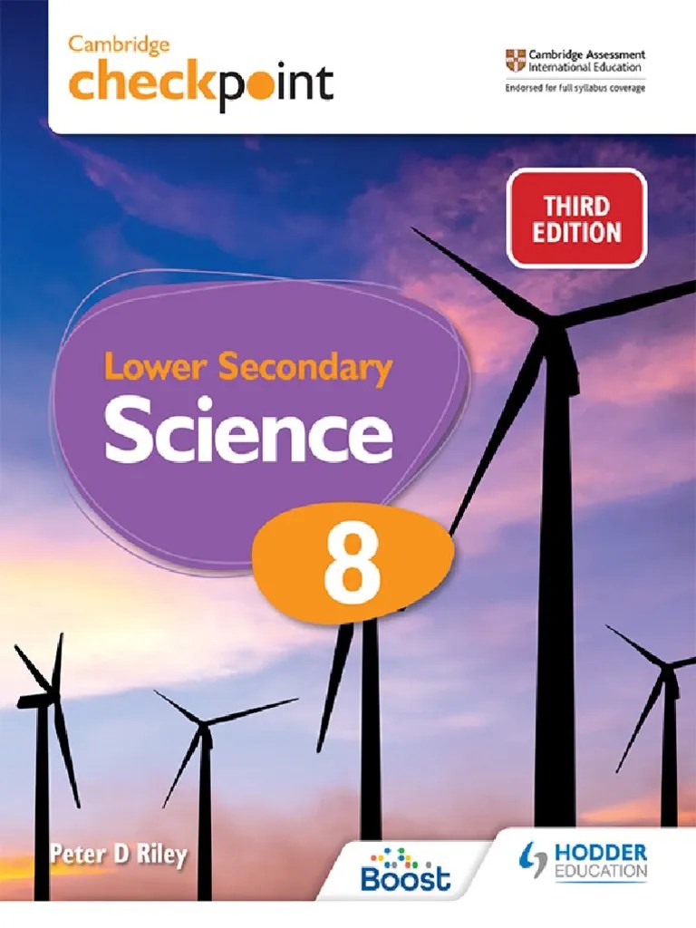 Cambridge Checkpoint Lower Secondary Science Students Book 8 | PDF | Arm | Cellular Respiration