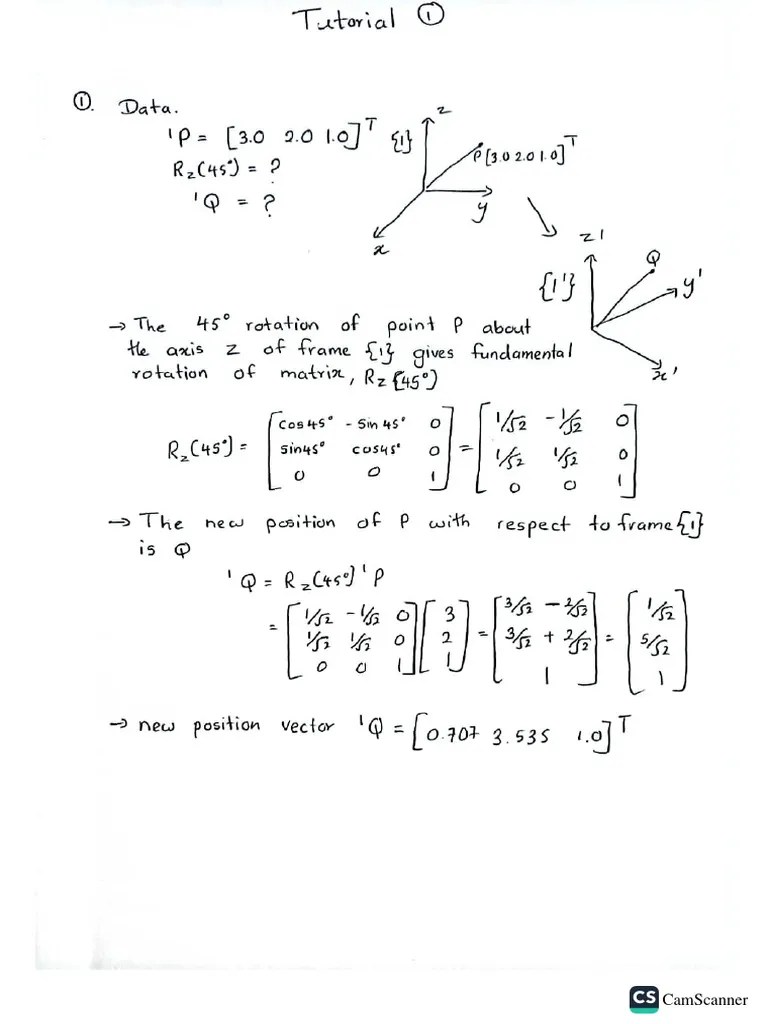 Tutorial 1 - Answers | PDF