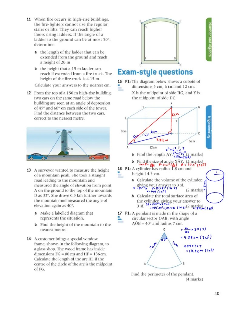Ib Maths Applications And Interpretation Chapter 1 Measuring Space Teaching Resources - Mobile Nature Illustrations for Desktop