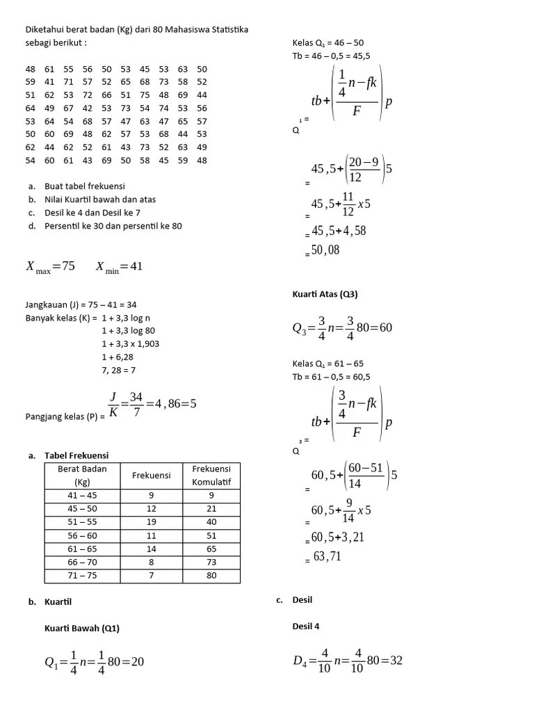 Soal Statistika | PDF
