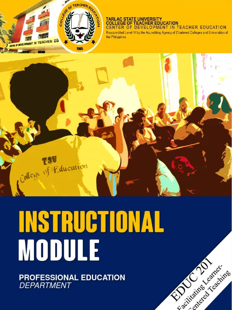 Module In EDUC 201 Facilitating Learner Centered Teaching | PDF | Learning | Thought