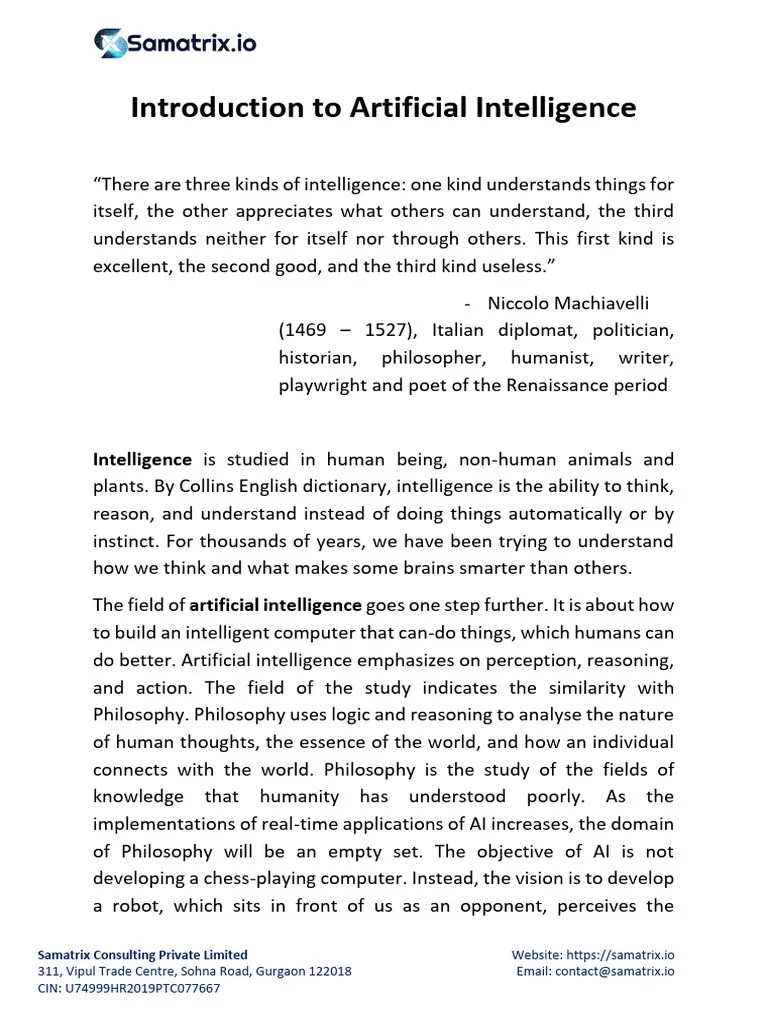 Artificial Intelligence Unit 2 | PDF | Artificial Intelligence ...