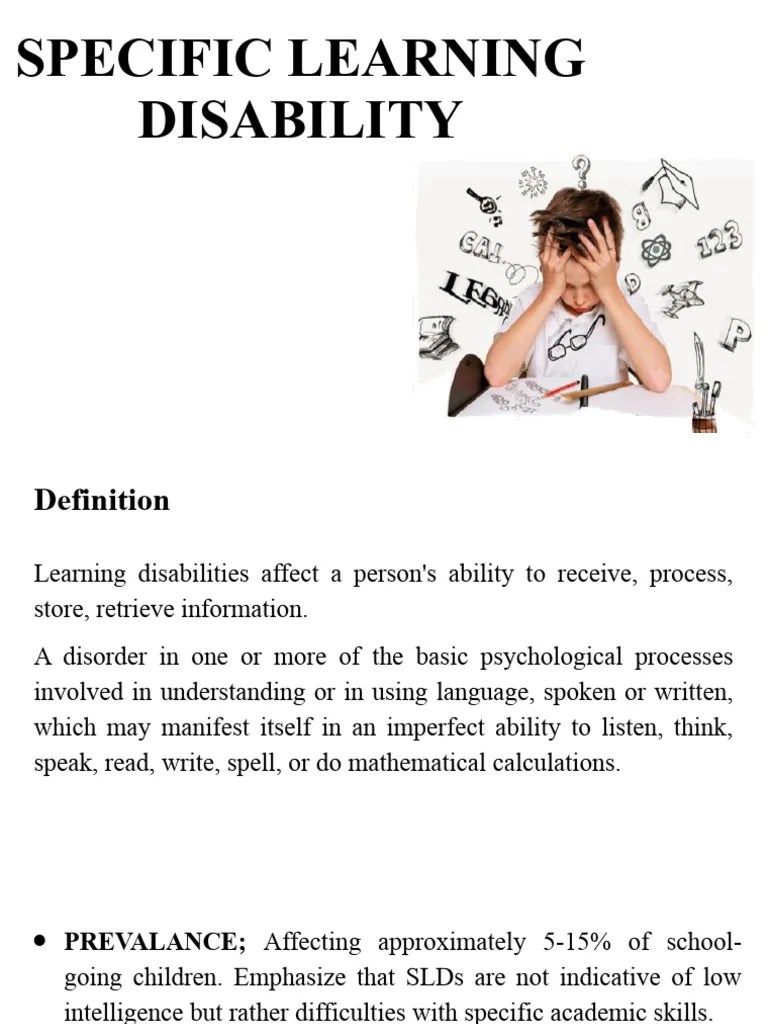 Specific Learning Disabilities | PDF | Aphasia | Dyslexia
