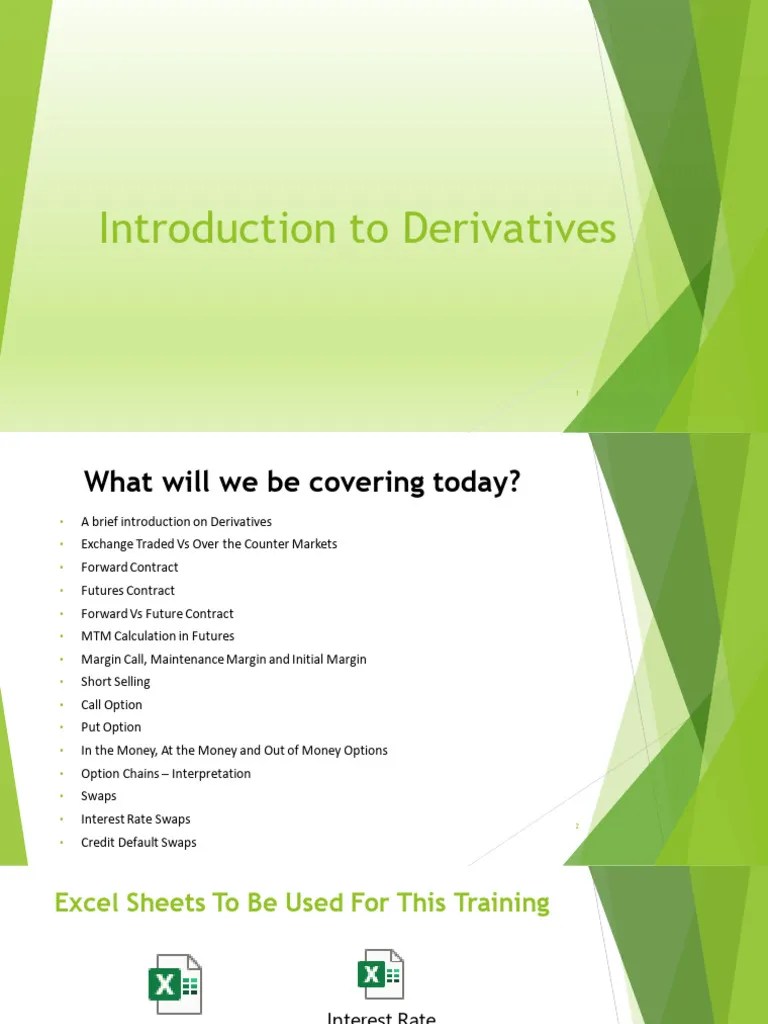 Derivative Basics | PDF | Put Option | Option (Finance)