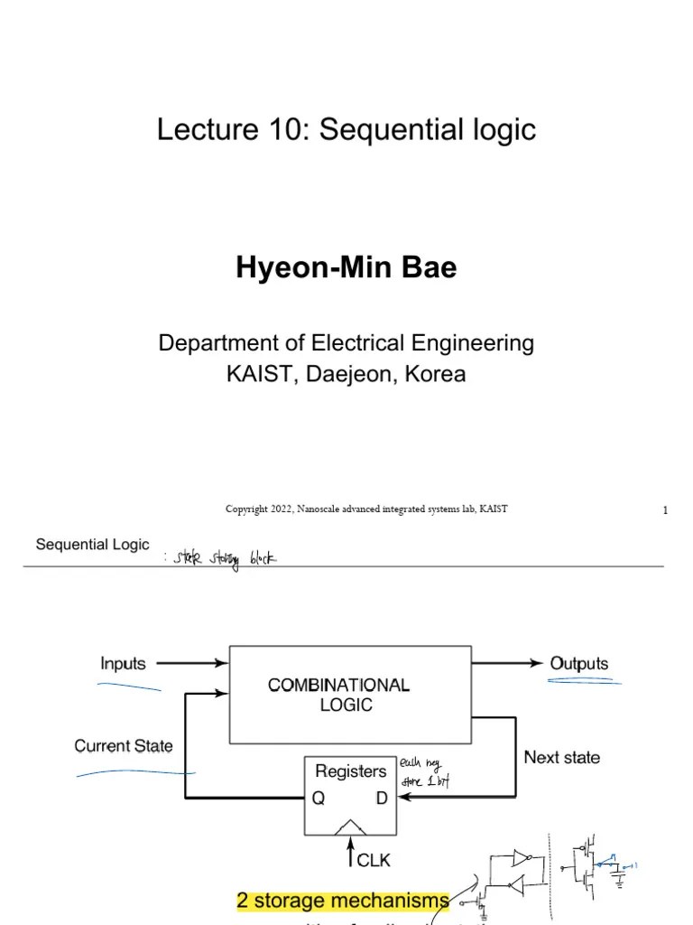 Lecture10 Sequential | PDF | Computing | Computer Hardware