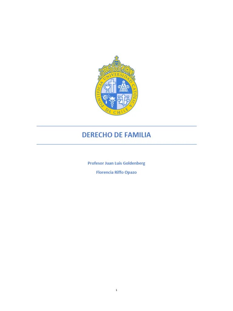 Derecho De Familia | PDF | Divorcio | Matrimonio