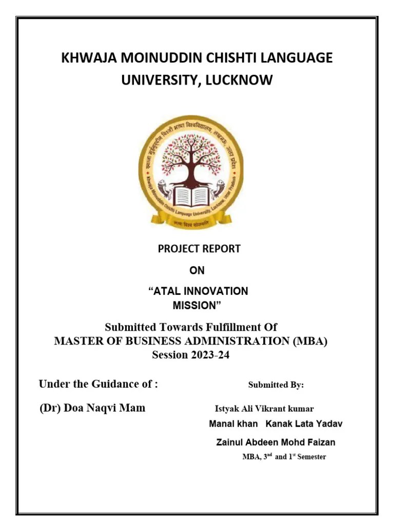 Khwaja Moinuddin Chishti Language University | PDF