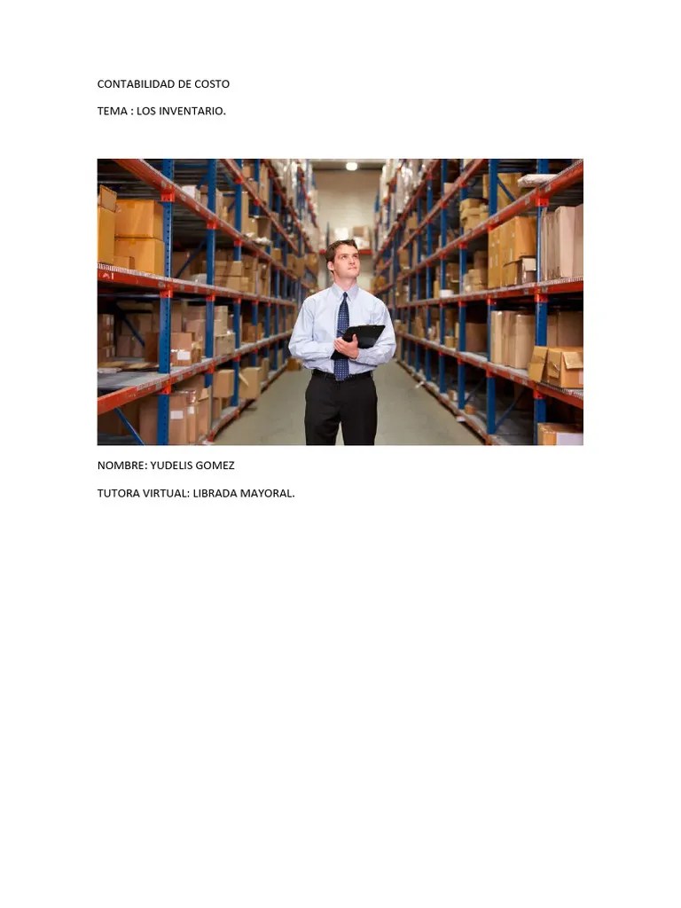 Contabilidad De Costo Inventario | PDF