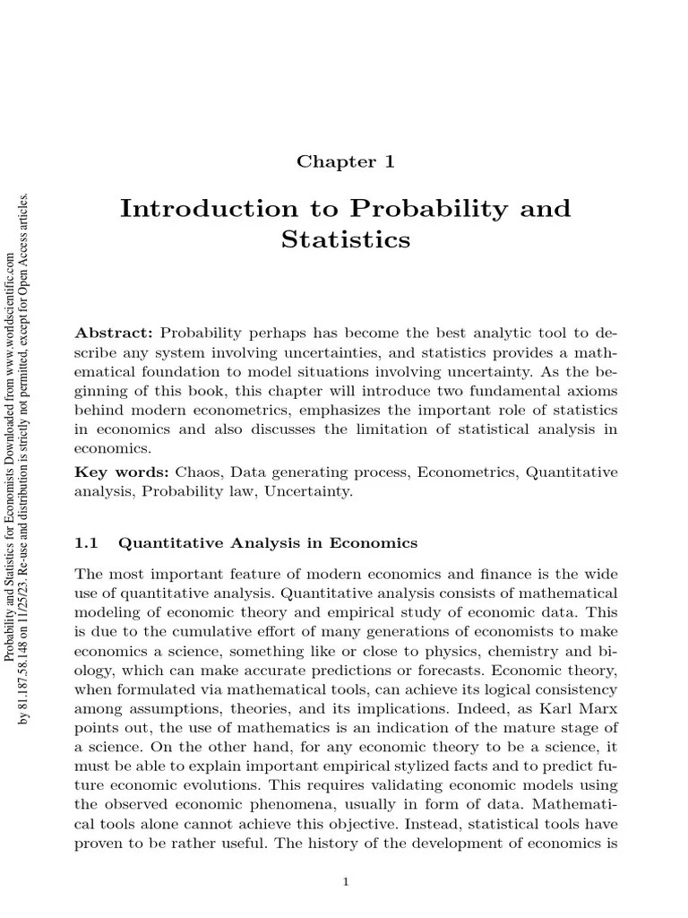 2017 Introduction To Probability And Statistics | PDF | Statistics ...