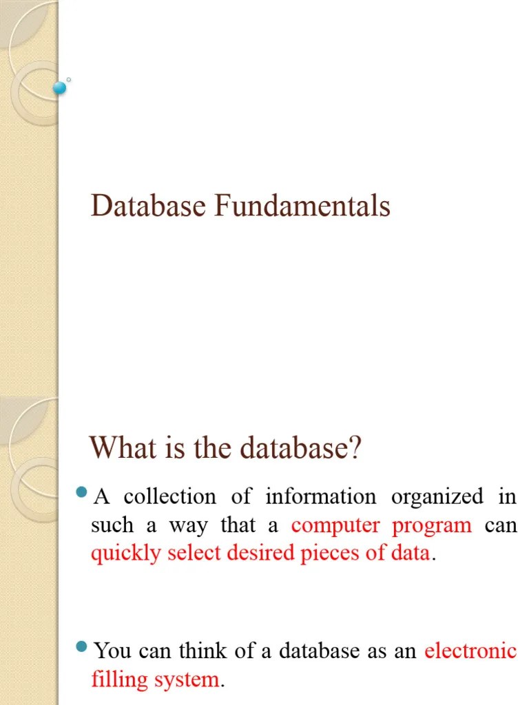 Database Fundamentals Lab1 | PDF | Relational Database | Relational Model