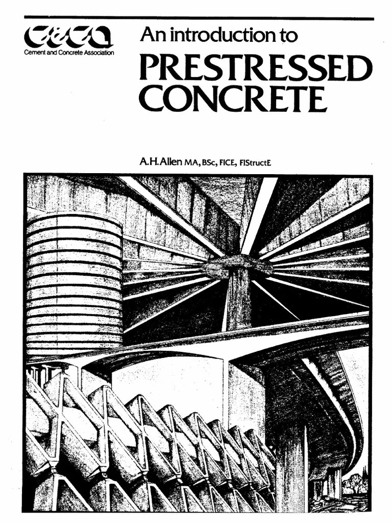 Introduction To Prestressed Concrete - Allen - 1978 | PDF