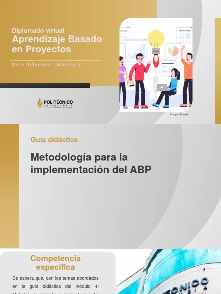 GD4-Aprendizaje Basado En Proyectos | PDF | Aprendizaje En Base A ...