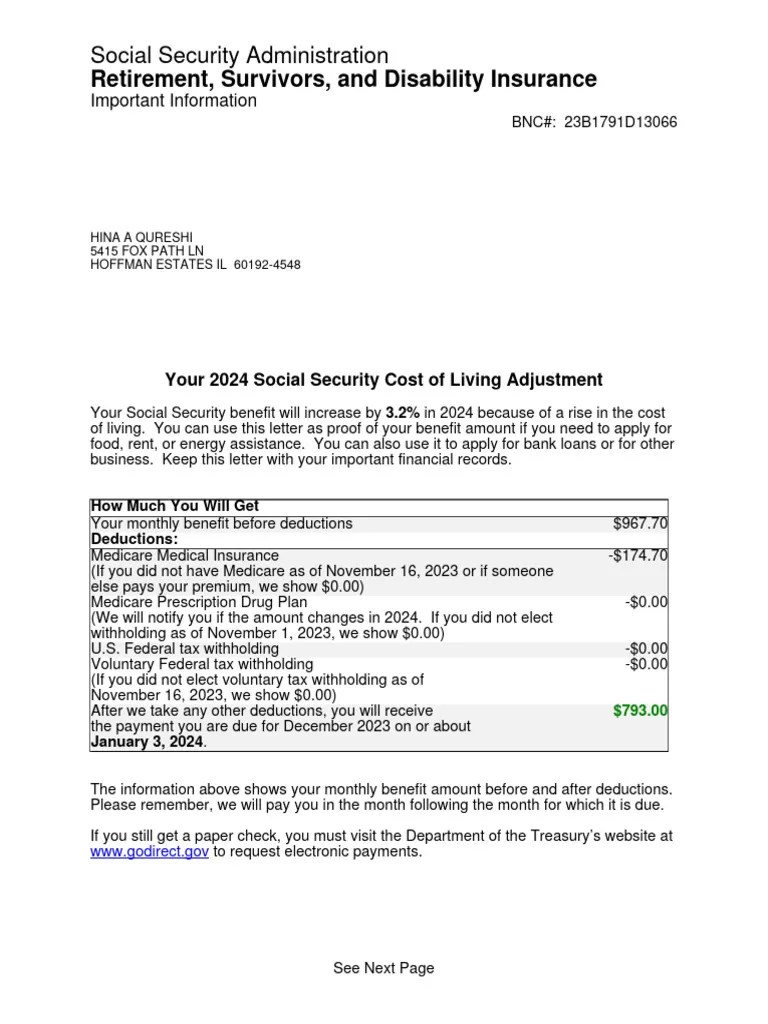 Your 2024 social security cost of living increase