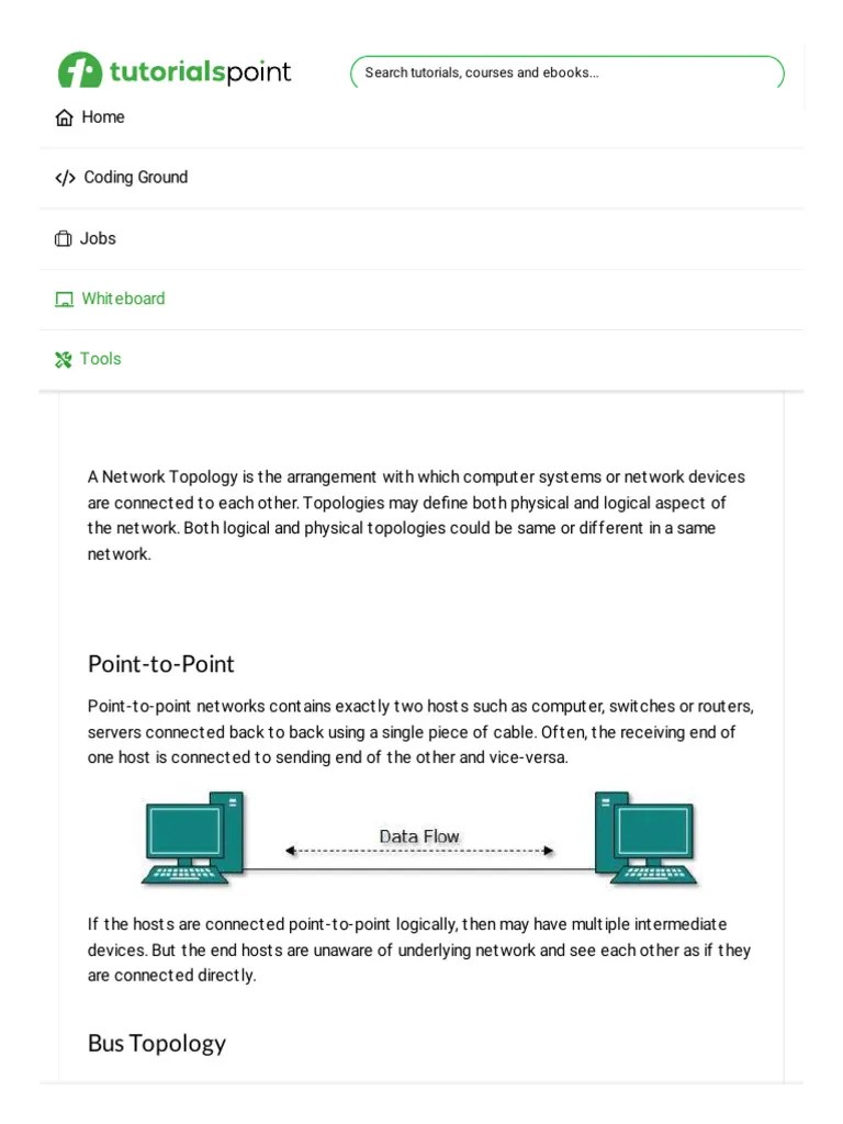 Puter Network Topologies | PDF | Network Topology | Computer Architecture