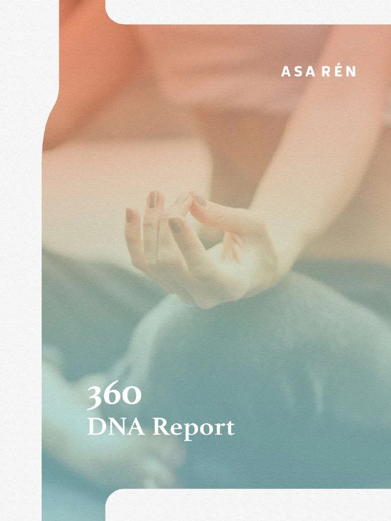 360 PDF Report Sample - Male | PDF
