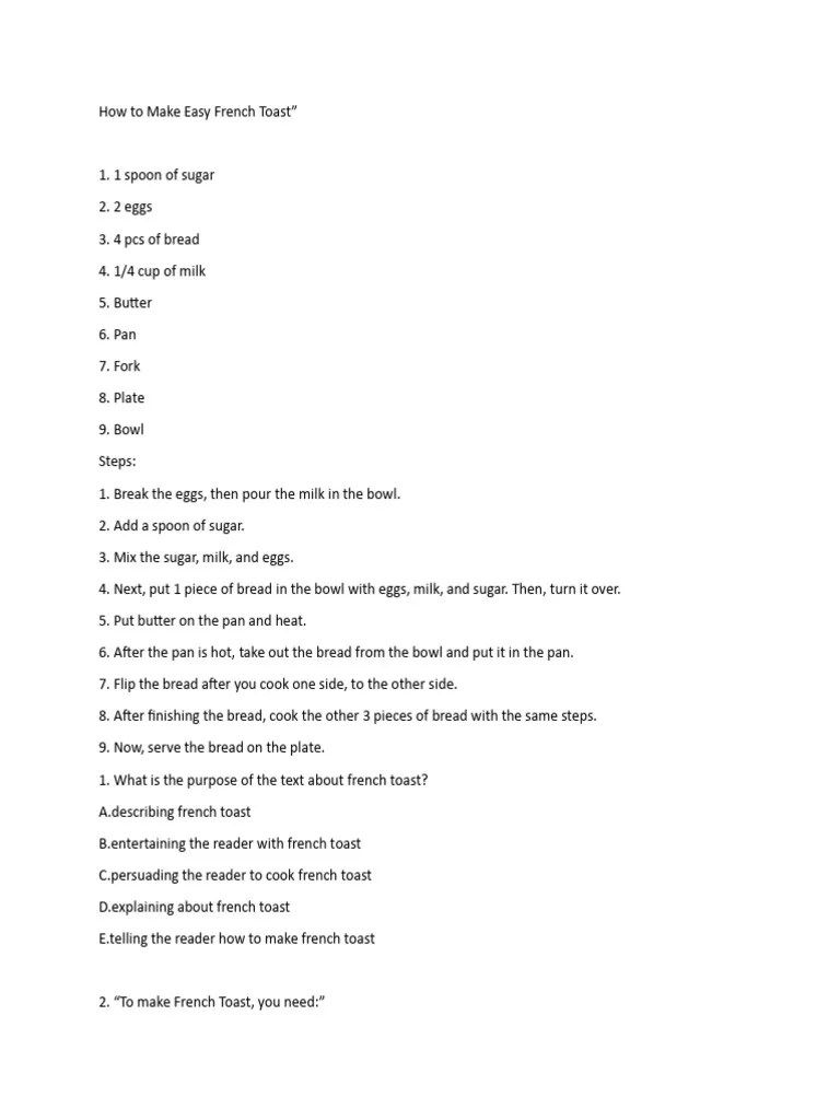 Procedure Text | PDF | Cakes | Cheesecake