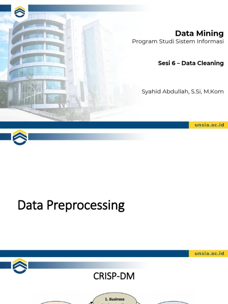 Data Mining Pertemuan 6 | PDF | Data | Outlier